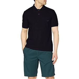 Trigema Poloshirt voor heren, Donkerblauw, XXL