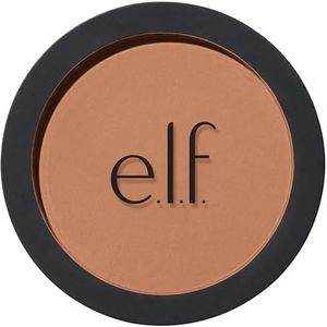 e.l.f. Primer-Infused Bronzer, Langhoudende en veegvaste make-up, lichtgewicht en opbouwbaar, soepel en makkelijk aan te brengen, veganistisch en dierproefvrij, Fresh Tan