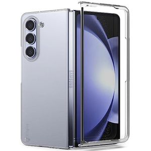 Ringke Slim Hoes Compatibel met Samsung Galaxy Z Fold 5 5G (2023) Case, Ultra Dunne Anti-Vingerafdruk Doorzichtig PC-Beschermende Harde Hoesje - Matte Clear