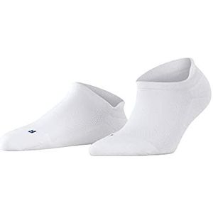 FALKE Dames Korte sokken Cool Kick Sneaker W SN Functioneel material Kort eenkleurig 1 Paar, Wit (White 2000), 37-38
