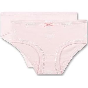 Sanetta Meisjesonderbroek Jazzpant dubbelpak, roze, 92 cm