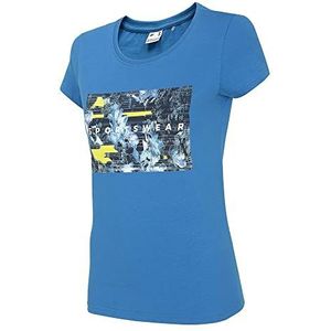 4F H4Z20-TSD024-33S T-shirt Vrouw, Blauw