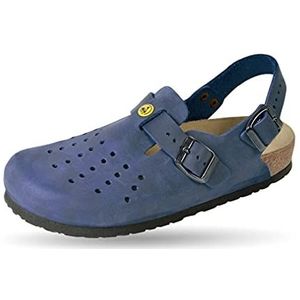 Weeger Dames Esd Clog Perf. werkschoenen, oceaanblauw, 37 EU