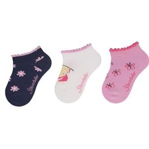 Sterntaler Meisjessokken (verpakking van 3), blauw, 18 EU