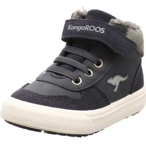 KangaROOS Uniseks kindersneakers KAVU Shady Ev, Dk Navy Steel Grey, 23 EU