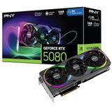 PNY - RTX 5080 ARGB OC - Grafische Kaart - 16GB GDDR7 - Voor Gaming en Creatieve Toepassingen