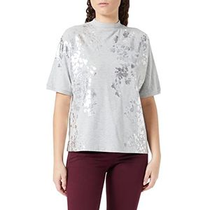 Gerry Weber Dames 870273-35006 T-shirt, Pearl Melange, 40