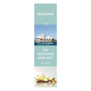 Bauschmaus - Das Architektur-Memo-Spiel (Spiel): Limited Edition