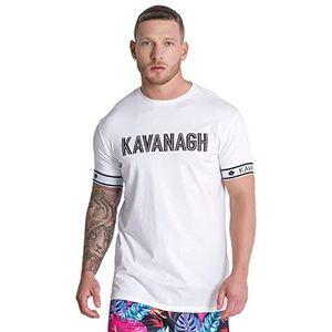 Gianni Kavanagh Wit Hollywood-T-shirt, XS Heren