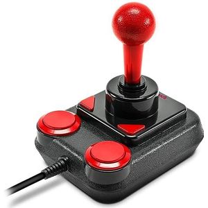 Speedlink COMPETITION PRO Extra USB Joystick - Anniversary Edition - retro arcade stick - voor pc's en Android-apparaten - zwart-rood