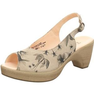 THINK! Zeppa_3-000754 Duurzame Slingback-sandalen, 9030 Panna, 36 EU, 9030 panna, 36 EU