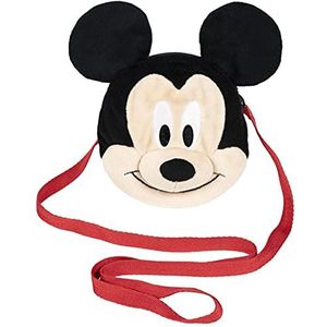 CERDÁ LIFE'S LITTLE MOMENTS - Disney Mickey Mouse schoudertas meisjes | pluche schouder rugzak kinderen - officiële Disney licentie, gekleurd, eenheidsmaat, Meerkleurig, Eén maat, Mickey Mouse