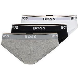 BOSS Three-Pack Cotton Stretch Power Brief