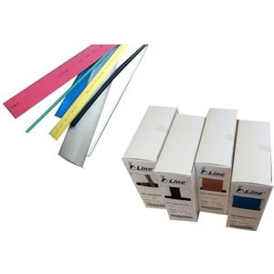 8 m rode krimpkous, premium box voor het beschermen van kabels en elektronische componenten. Perfect voor isolatie en veiligheid, gemakkelijk te gebruiken en veelzijdig te gebruiken.