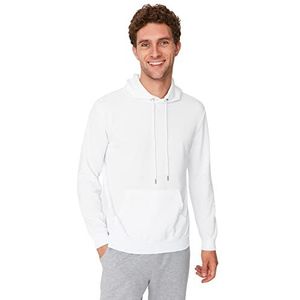 TRENDYOL MAN Polyester Mix Sweatshirt - Zwart - Regular XL Zwart, Zwart, XL
