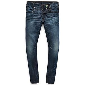 G-Star Raw D-Staq 5-Pocket Slim heren Jeans, blauw (Antic Nile B767-a943), 26W / 30L