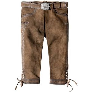 Stockerpoint - Siggi2 - Leren Broek - Havanna - Hoogwaardig Geitenvelours