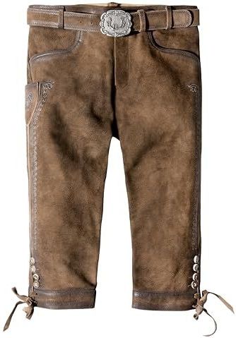 Stockerpoint - Siggi2 - Leren Broek - Havanna - Hoogwaardig Geitenvelours