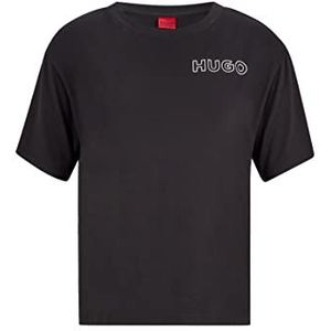 Hugo Boss Dames effen T-shirt, zwart 1, L