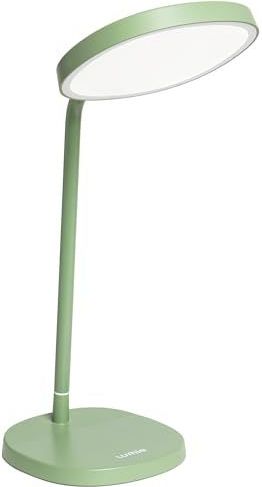 Lumie Task | Zeer instelbare heldere lichttherapie LED-bureaulamp voor de winterblues, kristalheldere verlichting, maximaal visueel comfort, verbeterde stemming en energie | Salie Groen