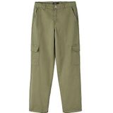 NAME IT Nlntalse TWI Straight Cargo Pant Noos Cargobroek, uniseks, diep lichen green, 128 cm