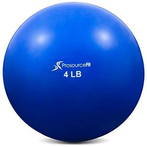 ProsourceFit Gewogen Toning Oefenballen voor Pilates, Yoga, Krachttraining en Fysiotherapie, 0,9 kg tot 3,6 kg, kleurgecodeerd