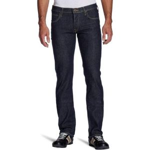 Lee Heren jeansbroek/lang POWELL - L704AMPG, Skinny/Slim Fit (buis), Bleu (Stone Washed - Bleu), 29W x 34L