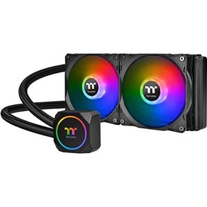 Thermaltake TH240 ARGB Sync All-In-One 240mm waterkoeling | 5V adresseerbaar | stil 2x 120mm ventilator | voor Intel en AMD socket | zwart