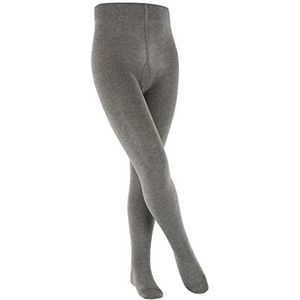 ESPRIT Uniseks-kind Panty Foot Logo K TI Katoen Dun Eenkleurig 1 Stuk, Grijs (Light Grey Melange 3390), 122-128