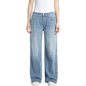 Replay Dames Work Fit Jeans Hallie, 009, medium blue., 31W x 28L