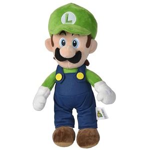 Disney - Super Mario - Nintendo - Luigi - Pluche - Knuffel - 30 cm - Vanaf 0 Maanden