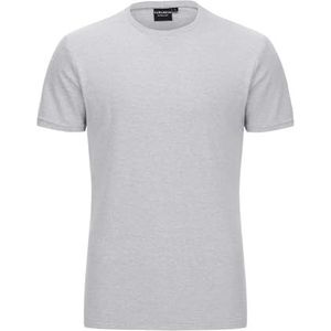 Carlheim Men's Classic Joel Crewneck T-Shirt, Grey, Small