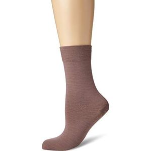 KUNERT Dames Sensual Merino drukvrije tailleband gebreide sokken, Taupe 2610, 35-38 EU