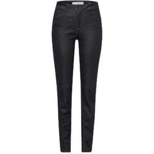 BRAX Dames Style Shakira Five-Pocket Thermo Denim Jeans, Used Dark Grey, 36W x 30L