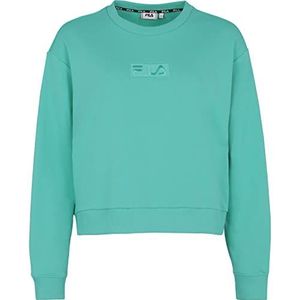 FILA Bansko Cropped Crew Sweat Sweatshirt voor dames, Billiard, S