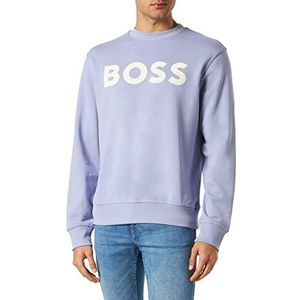 BOSS Webasiccrew sweatshirt voor heren, Licht/Pastel Purple538, L