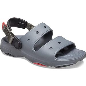Crocs Unisex Kids Classic All-Terrain Sandal K houten schoen, grijs (slate grey), 29/30 EU