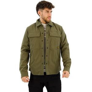 G-STAR RAW - Postino V2 - Herenjas - Groen - Katoen - Verstelbare Manchetten