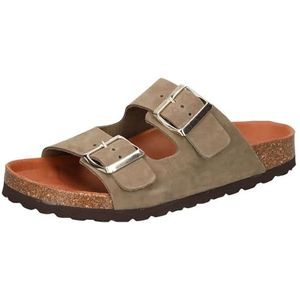 Merk - Muiltjes - Effen - Leer - Suède - Open Toe