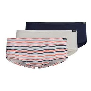 Skiny Girls Panty 3-pack Cotton Multipacks, Maritimewaves Selection, 164 cm