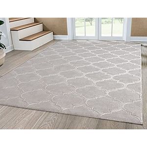 Mia´s Teppiche ""Anna"" woonkamer tapijt, laagpolig, 120x170 cm, beige