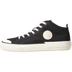 Pepe Jeans Heren Industry Basic M Sneaker, zwart (zwart), 11 UK, Zwart, 45 EU