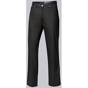 BP 1669 686 heren jeans gemengd weefsel met stretchaandeel zwart, maat 62l