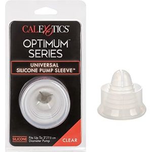 California Exotic Novelties-Universal Silico. Pump Sleeve Clear-Dildo