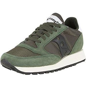 Saucony Jazz Original Vintage sneakers voor heren, Dark Green Black, 44.5 EU