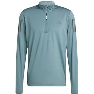 adidas - Own the Run - Halflange Ritssluiting Jacket - Teal