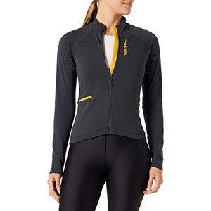 CASTELLI Unltd Trail W JRS Sweatshirt voor dames, donkergrijs/gouden rod, XS