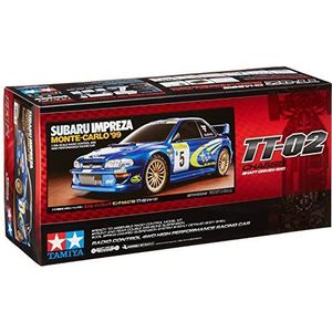 Tamiya 1:10 RC auto Elektro Straatmodel Subaru Impreza Monte Carlo 1999 Brushed 4WD Bouwpakket TT-02