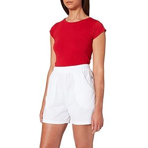 Korte Broek - Wit - 100% Katoen - Sportief