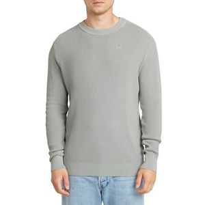 G-STAR RAW Serrated R Knit Sweater voor heren, Grijs (Gs Mercury Gd D25958-d630-h043), XS